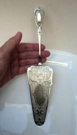 Art Nouveau stijl hotelzilveren taartschep