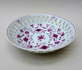 August Warnecke China Purpur bowl