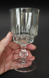 Cristal d'Arques Durand  crystal wine glass Lance