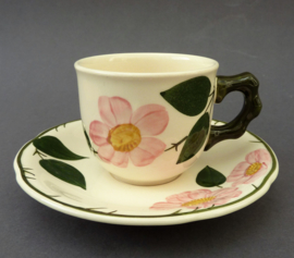 Villeroy Boch Wildrose koffiekop met schotel