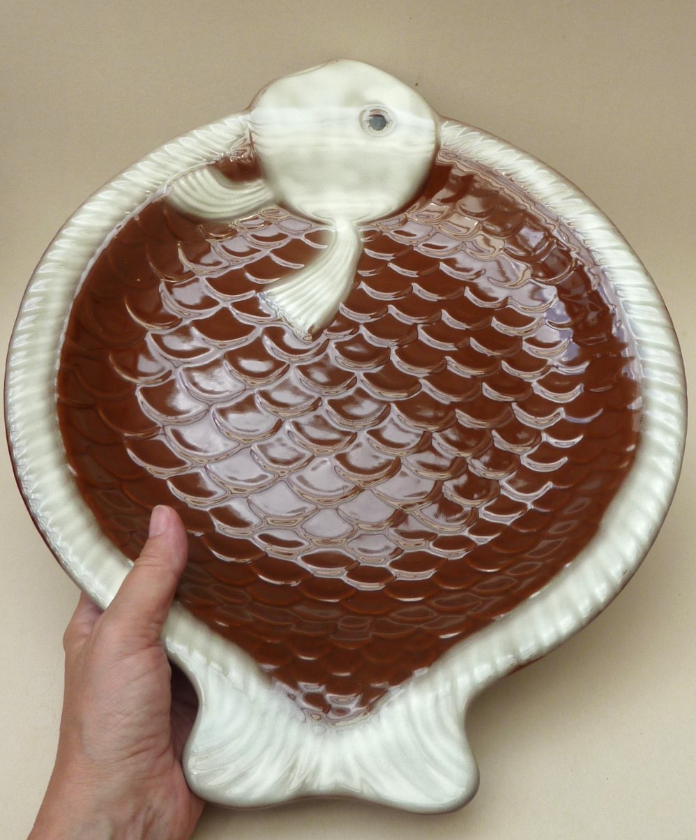 XL majolica visschaal ARS Italica