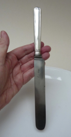 Antieke verzilverde dinermessen model Hartfilet Chinon