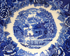 Arabia Landscape Blue deep plate