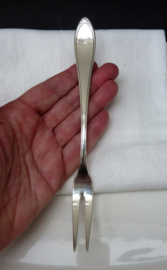 Christofle Versailles silver plated cold meat fork