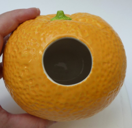 Keramisch Sinaasappel vaasje