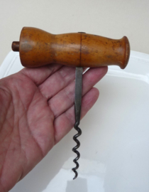 Antique Codd bottle opener and direct pull corkscrew