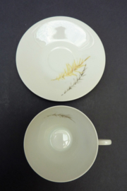 Hutschenreuther Hohenberg Mid Century demitasse kop en schotels