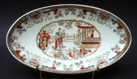 Petrus Regout decor Canton friandise schaaltje 19e eeuw