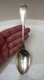 Wellner Augsburger Faden silver plated dinner spoon antique model