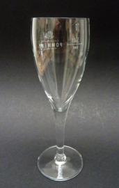 Pommery kristallen champagneglas