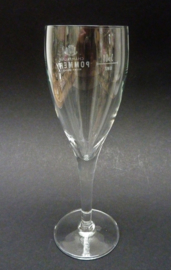 Pommery crystal champagne glass