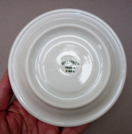 Pillivuyt white bistroware porcelain petit creme cup with saucer