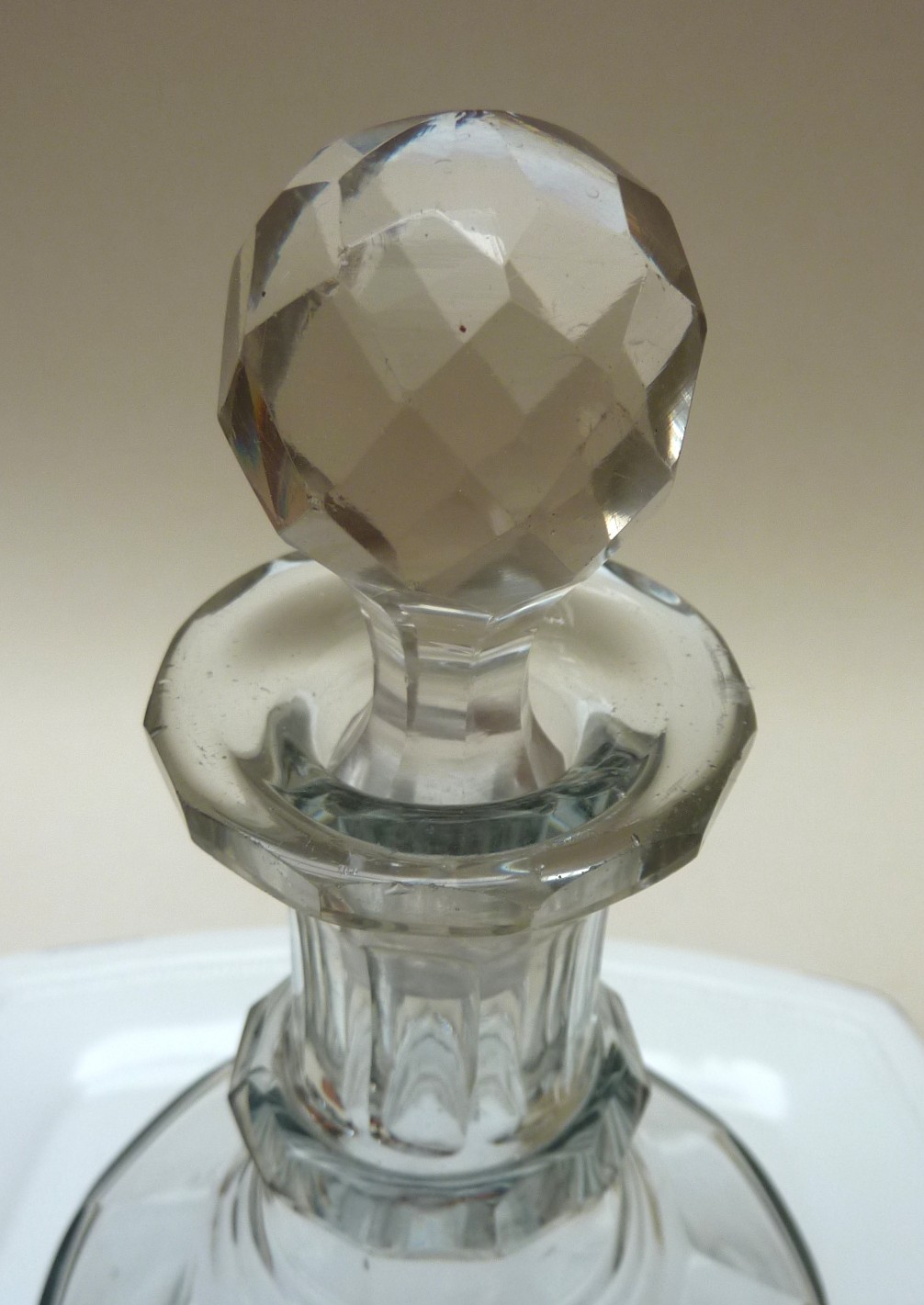 Taper decanter 19th century