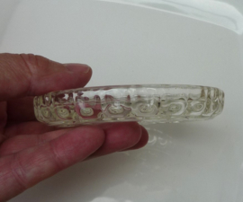 Walther Glas kristallen onderzetters jaren 70