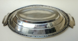 French silver plated Art Deco bread basket