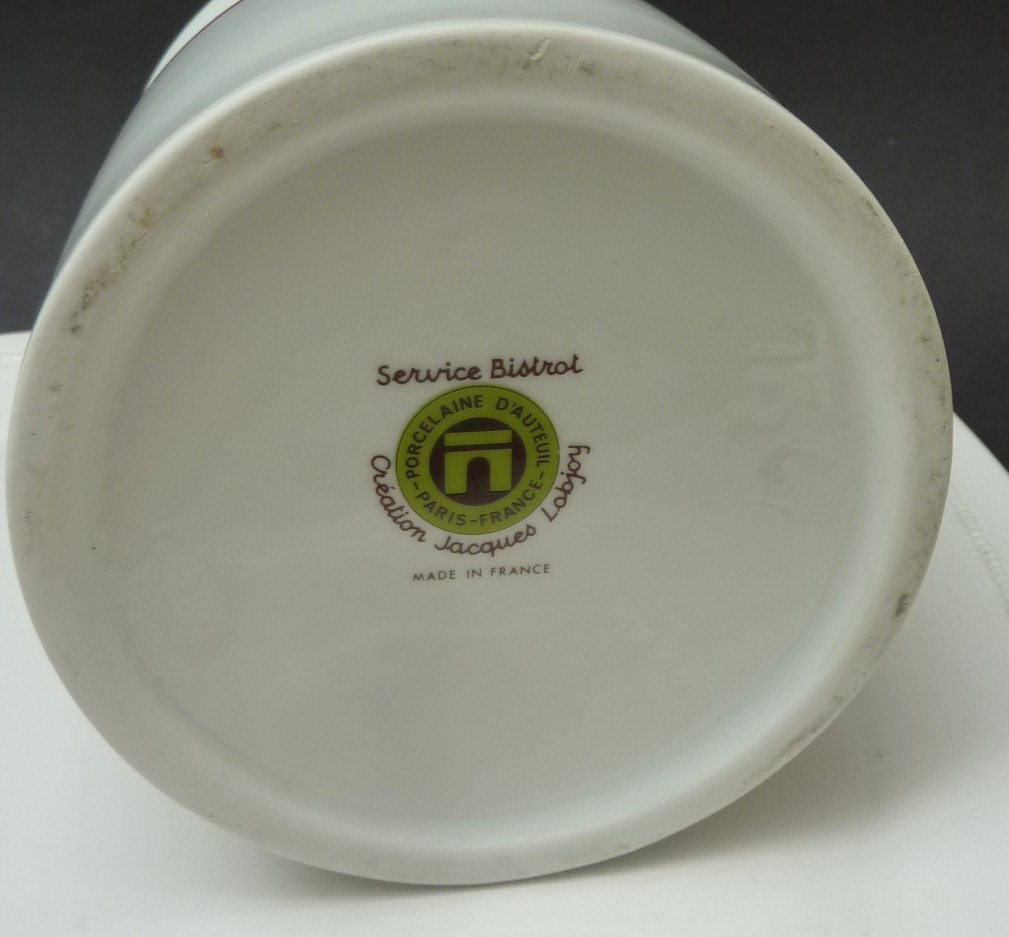 Porcelaine d'Auteuil Bistrot olijvenpot Olives