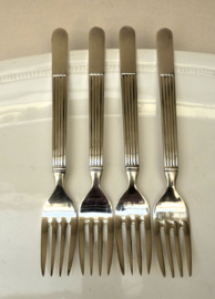 WMF Hotel silver plated dessert forks