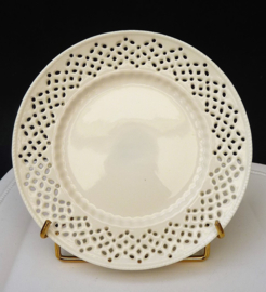 Ann Nichols Stoke on Trent creamware side plate