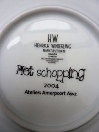 Heinrich Winterling Ateliers Amerpoort Piet Schopping bord