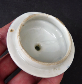 Japanese Phoenix ware lidded sugar bowl