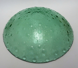 Pavel Panek Sklo Union Libochovice groene glazen druppel schaal