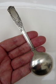 Jami silver plated baroque style cream spoon
