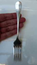 Christofle Baguette silver plated fish fork