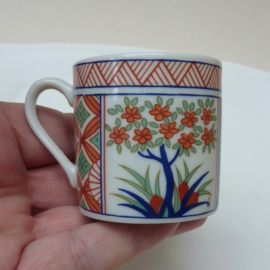 Japanese Imari ware espresso cups 1940s