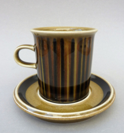 Arabia Kosmos coffee cup with saucer