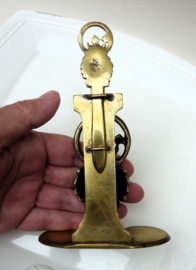 Peerage Esmeralda messing briefhouder met briefopener