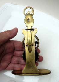 Peerage Esmeralda brass letter holder with opener
