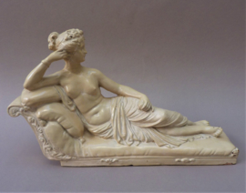 Brocante aardewerken beeld Aphrodite