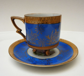 Arnart Japan Fragonard demitasse cup with feet