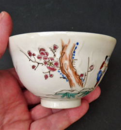 Japanse Edo porseleinen Gaiwan dekselkommen set