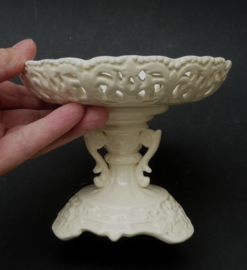 Keramisch bonbonschaaltje op voet