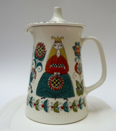 Figgjo Flint Norway Mid Century koffiekan Saga