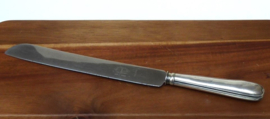 Swedish cake knife with silver plated handle