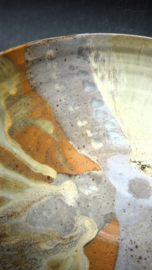 Studio Pottery Japandi stijl druipglazuur kom XL