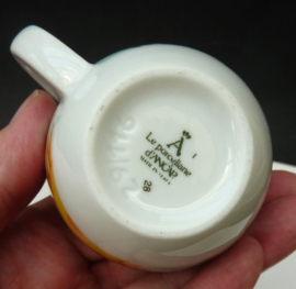 Ancap Edizione Espresso Mondo Futuro 1998 cup with saucer