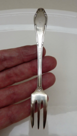 Wellner Mozart silver plated cake fork