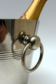 White metal wine champagne bucket Fink Germany