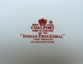 Coalport Indian Tree Coral ovaalvormige schaal