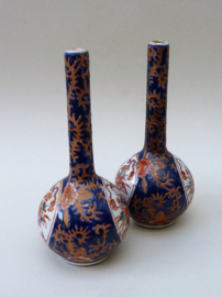 Vintage Imari porseleinen fles vaasjes