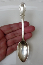 Carl Becker Art Nouveau silver plated dessert coffee spoons