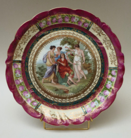 Erdmann Schlegelmilch Weense stijl sierbord jaren 30