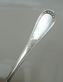 French Art Nouveau silver plated coffee spoons