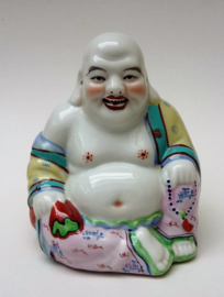 Chinees porseleinen Happy Buddha beeld