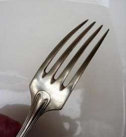 Wellner Augsburger Faden silver plated dessert fork