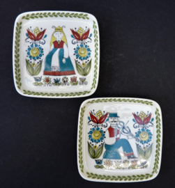 Figgjo Flint Saga miniature wall plates