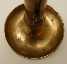 Brass ejector chamberstick 19th century